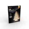 Solight LED nástěnná dekorace vánoční stromek, 24x LED, 2x AA - 1V260