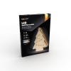 Solight LED nástěnná dekorace vánoční stromek, 24x LED, 2x AA - 1V260