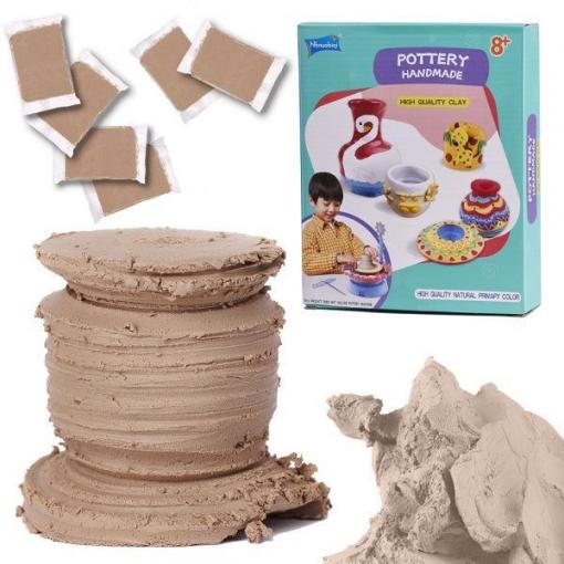 Hrnčířská hlína samotvrdnoucí 1200 g, 6 porcí