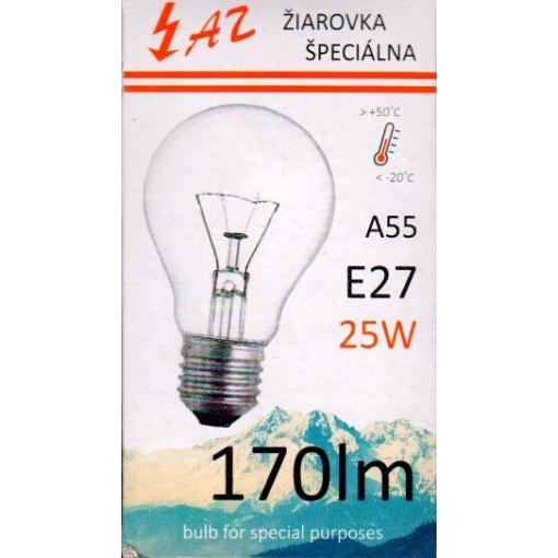 žár A55 E27  25W 240V AZ-001 QQ E/A
