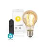 Smart LED žárovka E27 7W teplá bílá NEDIS WIFILRF10A60 WiFi Tuya