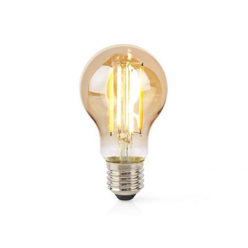 Smart LED žárovka E27 7W teplá bílá NEDIS WIFILRF10A60 WiFi Tuya