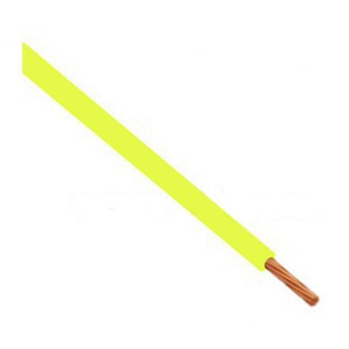 Vodič H07V-K CYA, lankový Cu 1,5 mm², žlutý