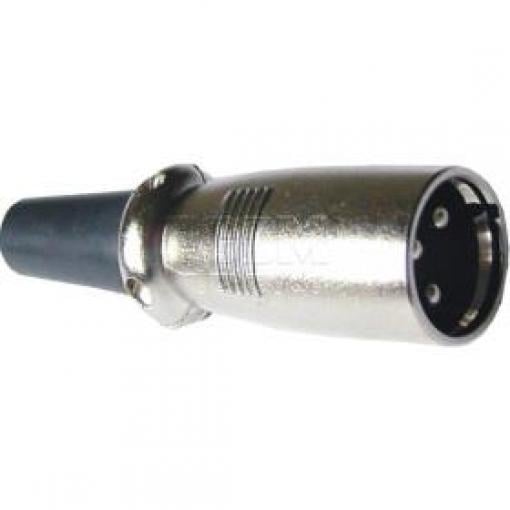 Vidlice XLR 3P na kabel em_00036
