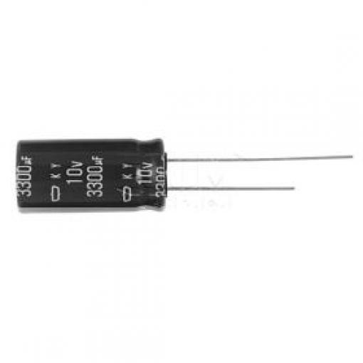 Elektrolytický kondenzátor radiální 470 µF / 100 V, nízká impedance, -40 až +105 °C