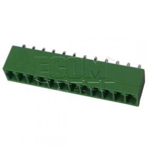 Vidlice 15EDGVC-3.81-12P, 12 pólů, 250 V / 7 A, zelená