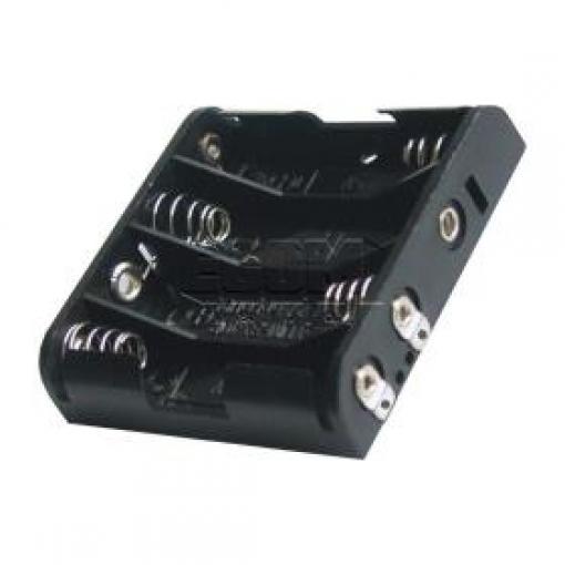 Držák baterie GT1-4310A, 4× AA, pájecí očka