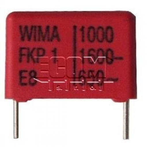 Kondenzátor radiální MMKP 2200 pF, 1600 V DC / 650 V AC, 5 %, 5 × 14 × 26,5 mm