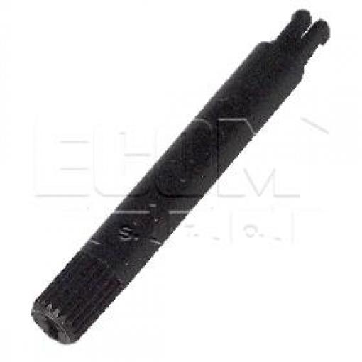 Hřídel pro trimr CA14, typ 14073, 45 mm, černý