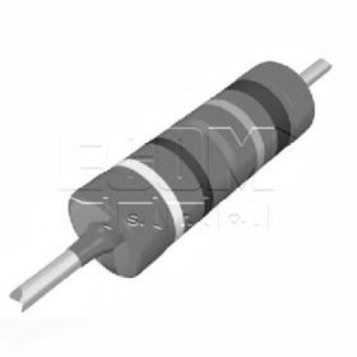 Metalizovaný rezistor 470 Ω, 1 W, 500 V, 1 %, 0414