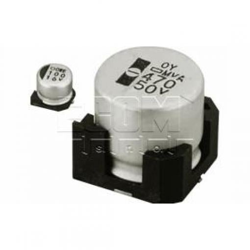 Elektrolytický kondenzátor SMD 470 µF / 35 V, -55 až +105 °C