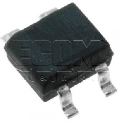 Usměrňovací můstek DB107S, 1000 V / 1 A, SMD