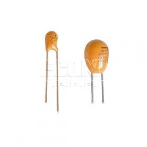 Kondenzátor tantal radiální 22 µF / 25 V, pouzdro CA42