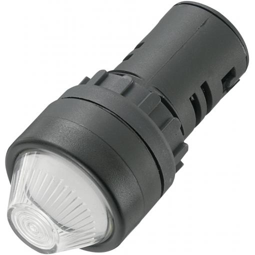 TRU COMPONENTS 140419 indikační LED bílá   12 V/DC, 12 V/AC    AD16-22HS/12V/W