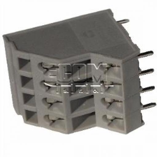 Svorkovnice pružinová DG245H2-5.00-08P-11-00A(H), 2×4 póly, 450 V