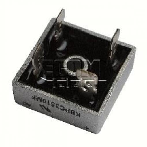 Usměrňovací můstek KBPC3510, 1000 V / 35 A, KBPC
