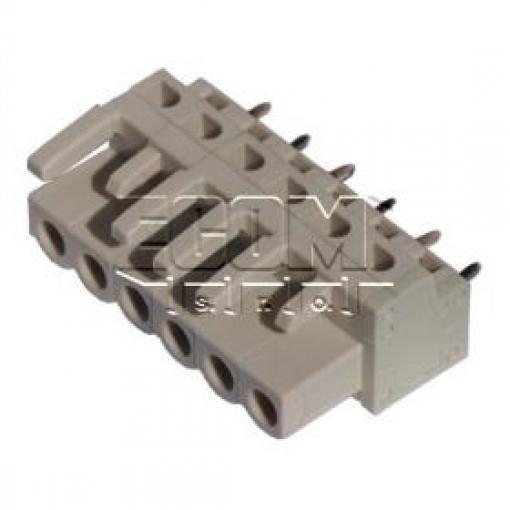 Svorkovnice zásuvka 8EDGB-5.00-06P-11-01A(H), 6 pólů, 320 V / 20 A