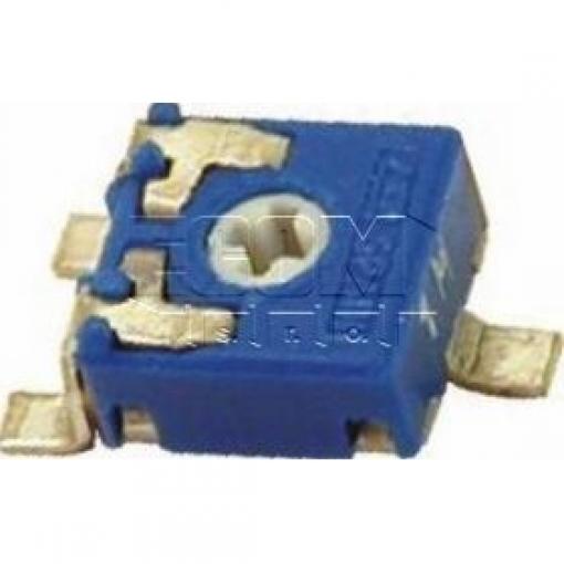 Odporový trimr uhlíkový CA6XVSMD-50K, SMD, 0,1 W, 100 V
