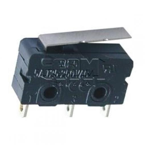 Mikrospínač SM5-01N-30G, 1pól přepínací, 250 V / 5 A