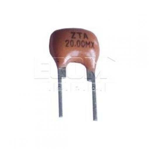 Keramický rezonátor KX-ZTA MG, 6,0 MHz, 30 pF