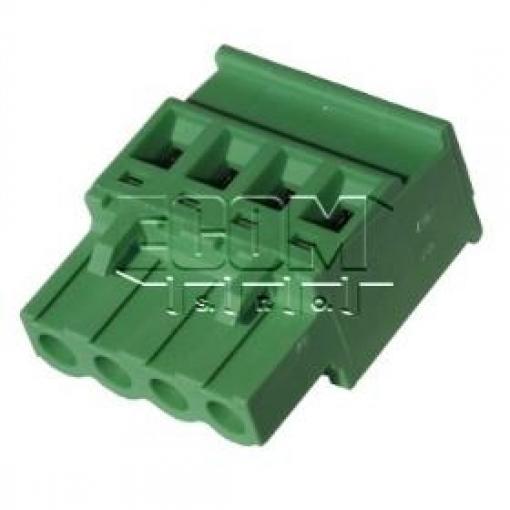 Svorkovnice zásuvka 2EDGKA-5.08-04P, 4 póly, 320 V / 10 A, 90°