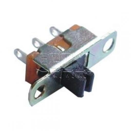 Přepínač posuvný S1501, 1pólový, 2 polohy, 125 V / 0,5 A