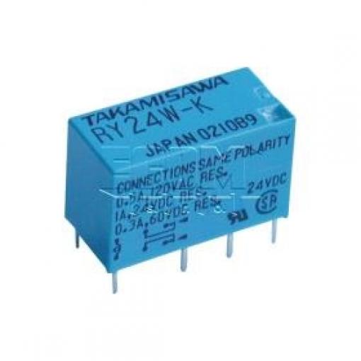 Miniaturní relé TAK RY-5W-K, 5 V / 0,15 W, 2×přepínač