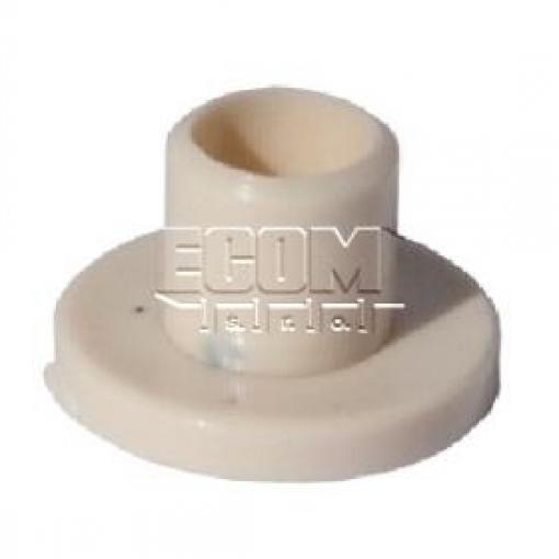 Izolační plastová průchodka TO3, průměr 7,7 × 4,5 mm