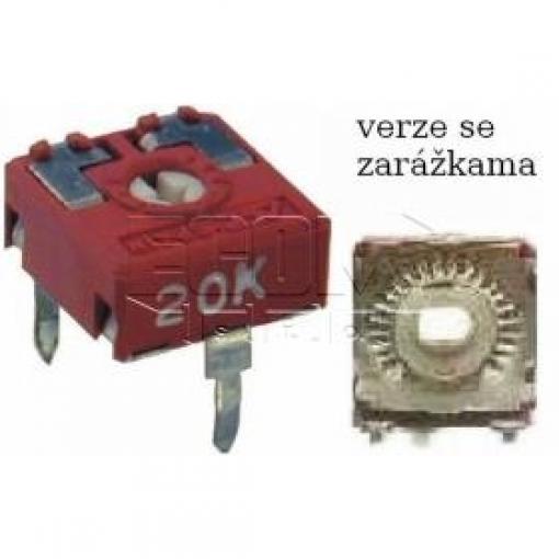 Uhlíkový odporový trimr CA9PV10-5MA, 0,15 W, 200 V
