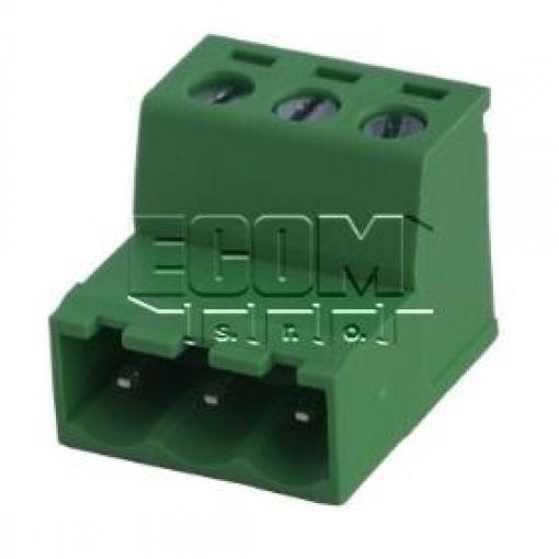 Svorkovnice vidlice 2EDGKR-5.08-03P, 3 póly, 320 V / 20 A, zelená