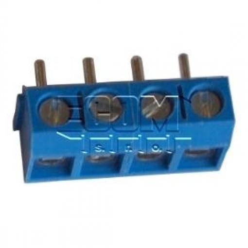 Svorkovnice šroubovací DG301R-5,00-04P-12, 4 póly, 250 V / 17 A