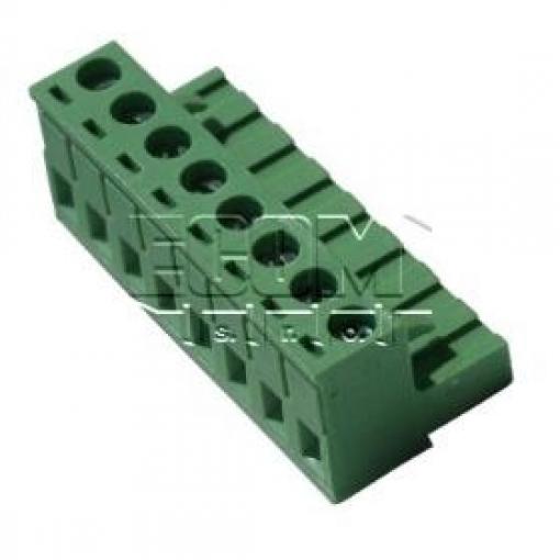 Svorkovnice 2EDGK-5.00-08P-14, 8 pólů, 320 V / 20 A, 5 mm, zelená