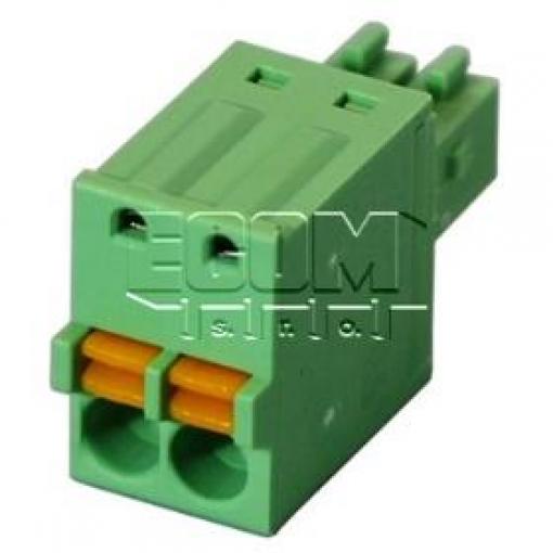 Svorkovnice DEG 15EDGKD-3.50, 2 póly, 250 V / 7 A, 180°