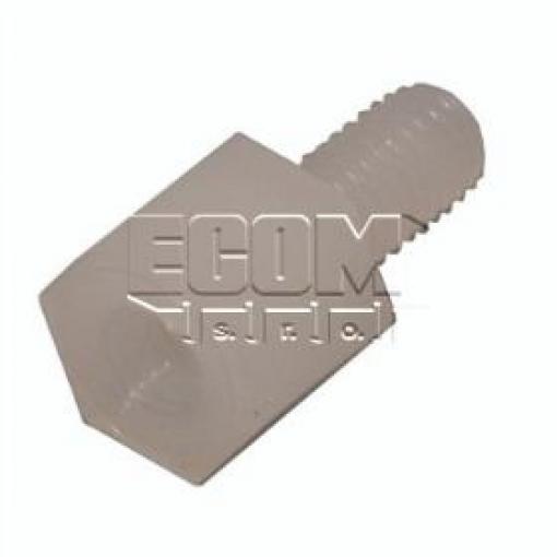 Distanční sloupek TP-8, M3, plast PA66, 8 mm