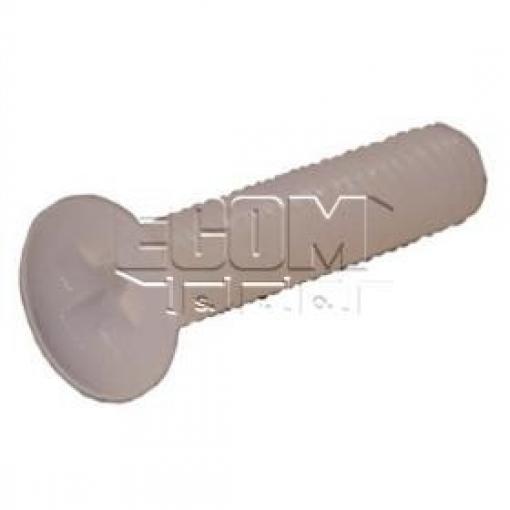 Plastový šroub M3 × 14 mm, zápustná hlava, PA66SP