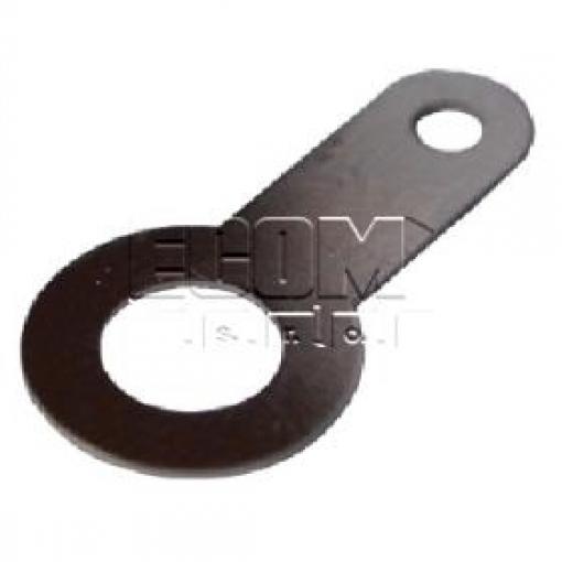 Zemnící očko GND-4, otvory 5,2 mm a 2,1 mm