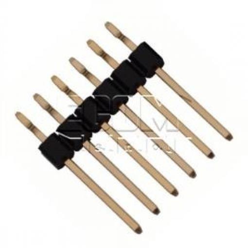 Kolíková lišta lámací 1×15 pinů, rozteč 2,54 mm, SMD