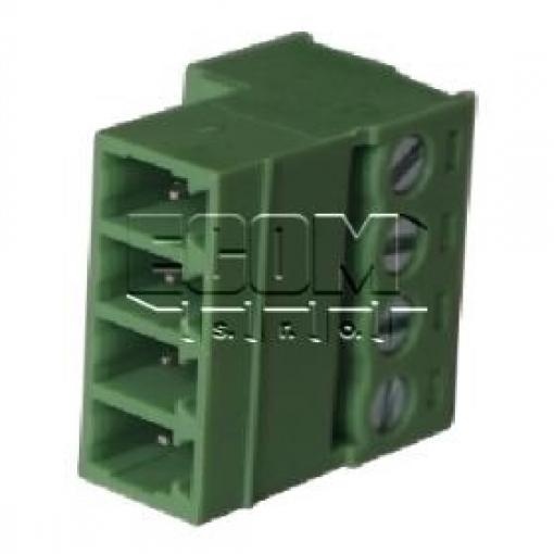 Svorkovnice vidlice 15EDGKR-3.81, 4 póly, 250 V / 7 A