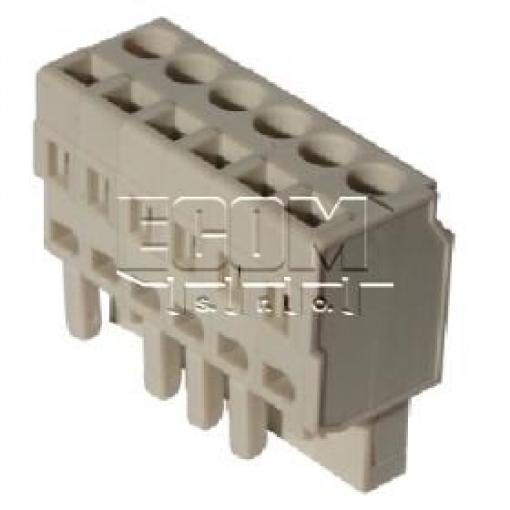 Svorkovnice 8EDGK-2.50-06P-11-01A(H), 6 pólů, 130 V / 6 A