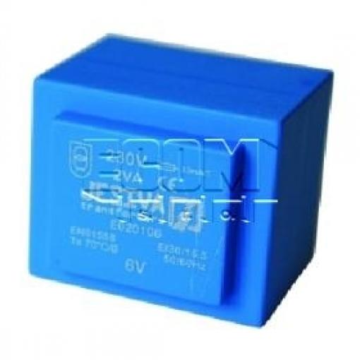 Transformátor JES E3015.25.1.24, 2,5 VA, 230 V / 24 V, 100 mA