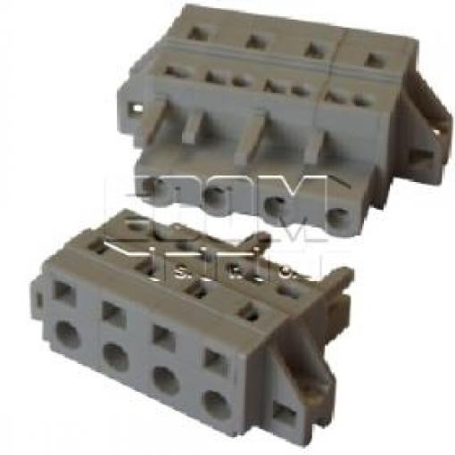 Svorkovnice zásuvka 8EDGKMA-5.00-04P-11-01A(H), 4pól, 320 V / 20 A