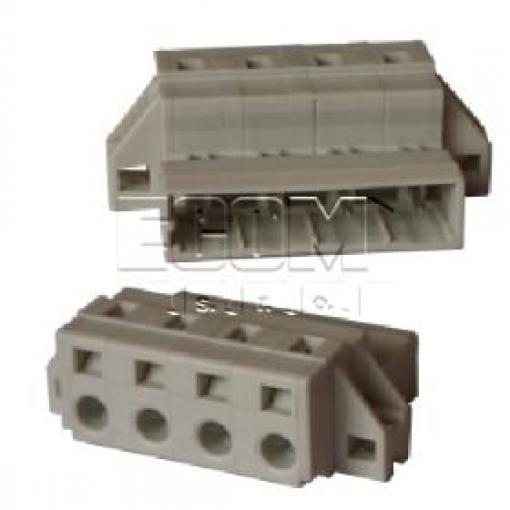 Vidlice svorkovnice 8EDGKRMA-5.00-04P, 4pól, 320 V / 20 A, 180°