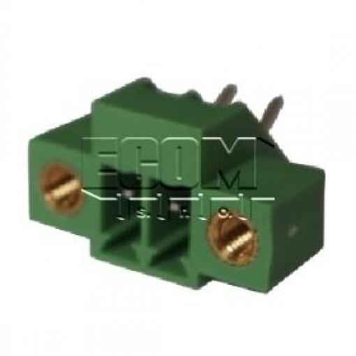 Vidlice 15EDGLM-3.5-02P-14-00A(H), 250 V / 7 A, 45°, 2 póly