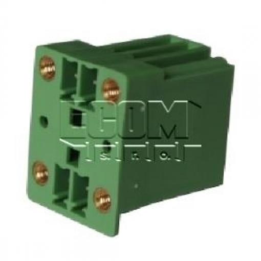 Vidlice 15EDGVHM-3.81-04P-14, 250 V / 7 A, 180°, 2×2 póly