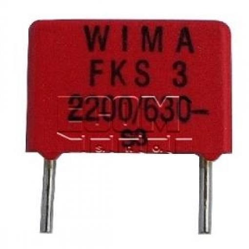 Kondenzátor radiální FKS3D011002B00KSSD, 1000 pF, 100 V DC