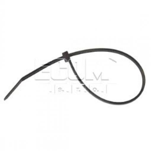 Stahovací pásek plastový YJ-292B, 292 mm × 4,8 mm, černý