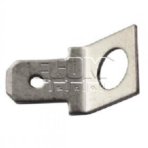Faston vidlice PC1V18704, 4,8 × 0,5 mm, M4, 45°