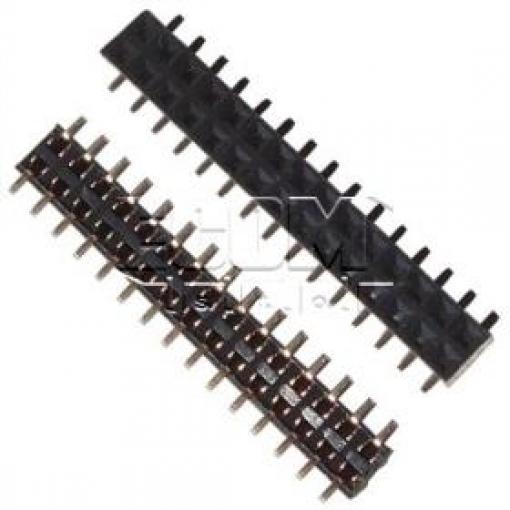 Dutinková lišta C6802-16BDGHNTR, 2×8, rozteč 2,00 mm, SMD
