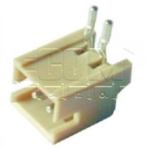 Vidlice řadová 1×6 pinů, vývody 90°, rozteč 1,5 mm