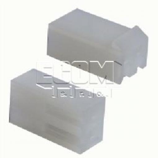 Zásuvka konektoru H2410-05PYW000R, 1×5 pinů, rozteč 3,96 mm